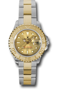 Rolex Steel and 18k YG Yachtmaster - 29mm #169623 ch