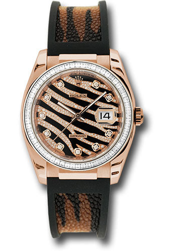 小物 NICENESS BELL Rolex Datejust - 36mm #116185 BBR – Rocks On Clocks
