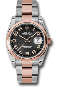 Rolex Steel and Rose Gold Datejust-36mm #116201