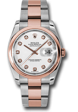 Rolex Steel and Rose Gold Datejust-36mm #116201