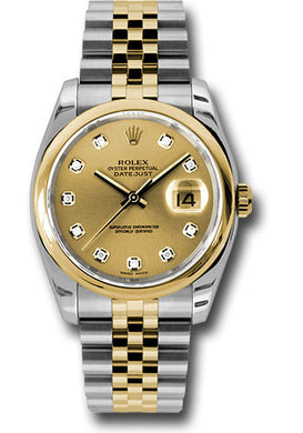 Rolex Steel and Yellow Gold Datejust-36mm #116203