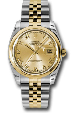 Rolex Steel and Yellow Gold Datejust-36mm #116203