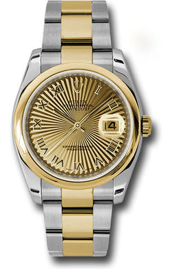Rolex Steel and Yellow Gold Datejust-36mm #116203
