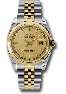 Rolex Steel and Yellow Gold Datejust-36mm #116203
