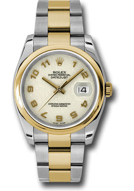Rolex Steel and Yellow Gold Datejust-36mm #116203
