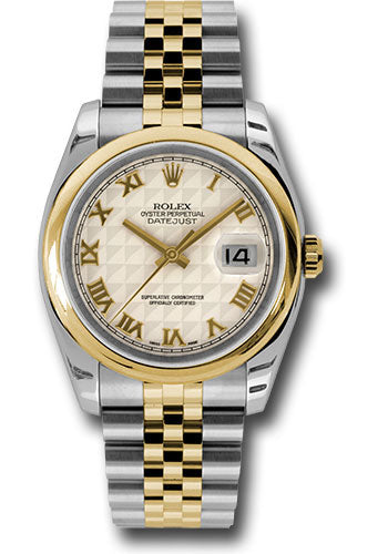 Rolex Steel and Yellow Gold Datejust-36mm #116203