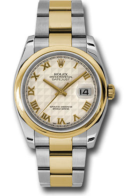 Rolex Steel and Yellow Gold Datejust-36mm #116203