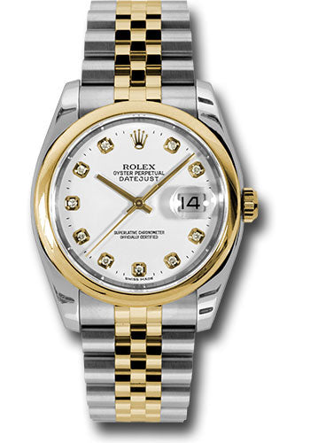 Rolex Steel and Yellow Gold Datejust-36mm #116203