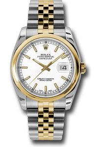 Rolex Steel and Yellow Gold Datejust-36mm #116203