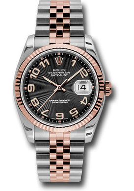 Rolex Steel and Rose Gold Datejust-36mm #116231