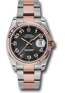 Rolex Steel and Rose Gold Datejust-36mm #116231