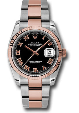 Rolex Steel and Rose Gold Datejust-36mm #116231