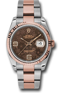 Rolex Steel and Rose Gold Datejust-36mm #116231