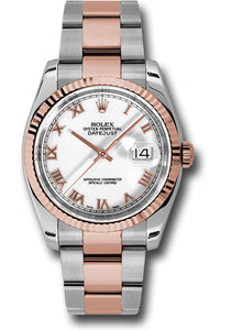 Rolex Steel and Rose Gold Datejust-36mm #116231