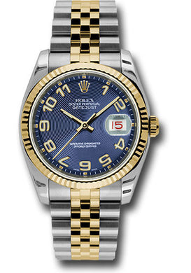 Rolex Steel and Yellow Gold Datejust-36mm #116233