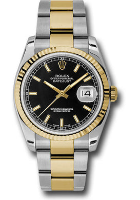 Rolex Steel and Yellow Gold Datejust-36mm #116233