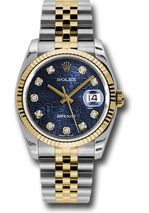 Rolex Steel and Yellow Gold Datejust-36mm #116233