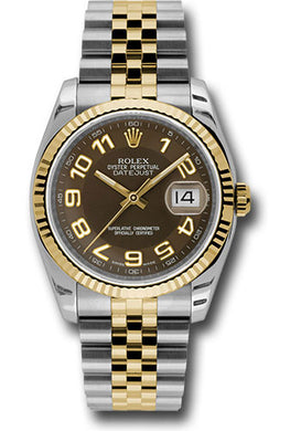 Rolex Steel and Yellow Gold Datejust-36mm #116233