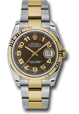 Rolex Steel and Yellow Gold Datejust-36mm #116233