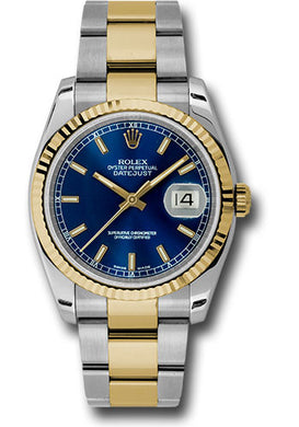 Rolex Steel and Yellow Gold Datejust-36mm #116233