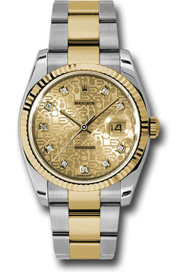 Rolex Steel and Yellow Gold Datejust-36mm #116233