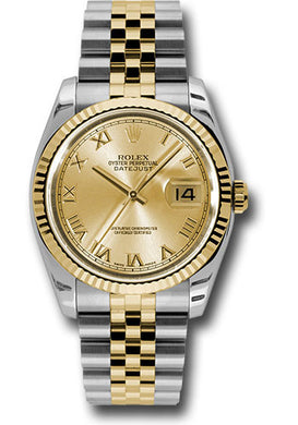 Rolex Steel and Yellow Gold Datejust-36mm #116233