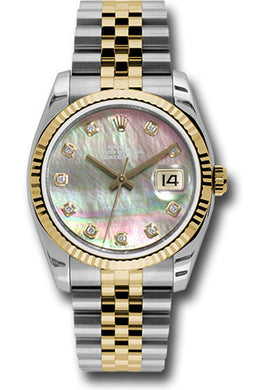 Rolex Steel and Yellow Gold Datejust-36mm #116233