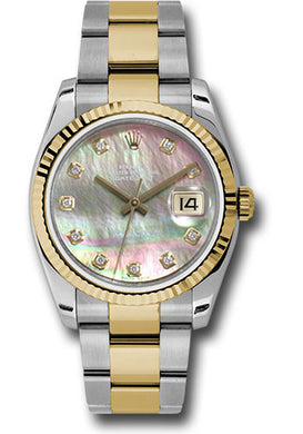 Rolex Steel and Yellow Gold Datejust-36mm #116233