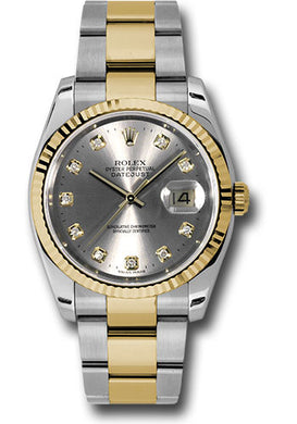 Rolex Steel and Yellow Gold Datejust-36mm #116233