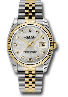 Rolex Steel and Yellow Gold Datejust-36mm #116233