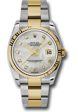 Rolex Steel and Yellow Gold Datejust-36mm #116233
