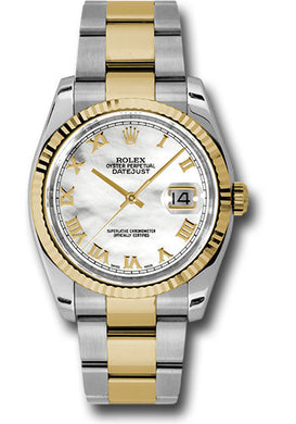 Rolex Steel and Yellow Gold Datejust-36mm #116233