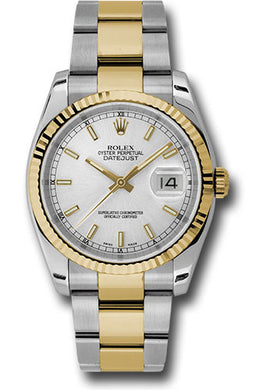 Rolex Steel and Yellow Gold Datejust-36mm #116233