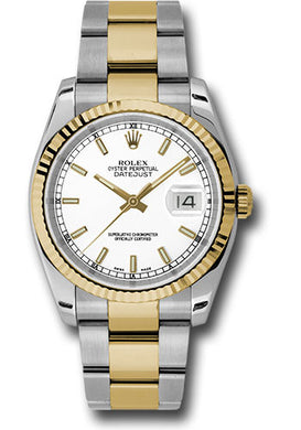 Rolex Steel and Yellow Gold Datejust-36mm #116233