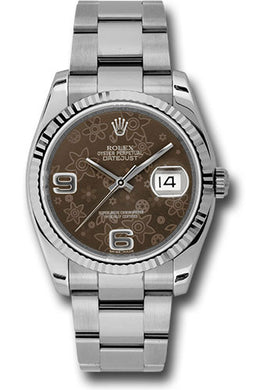 Rolex Steel and White Gold Datejust -36mm #116234