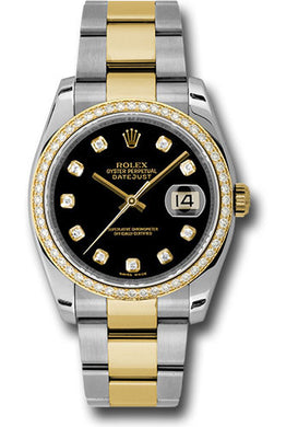 Rolex Steel and 18k YG Datejust- 36mm #116243