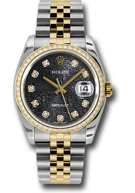 Rolex Steel and 18k YG Datejust- 36mm #116243