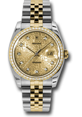 Rolex Steel and 18k YG Datejust- 36mm #116243
