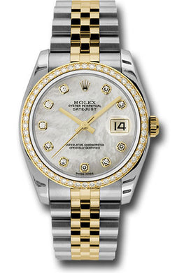 Rolex Steel and 18k YG Datejust- 36mm #116243