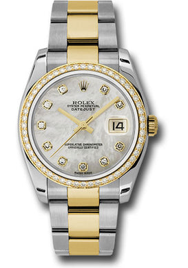 Rolex Steel and 18k YG Datejust- 36mm #116243