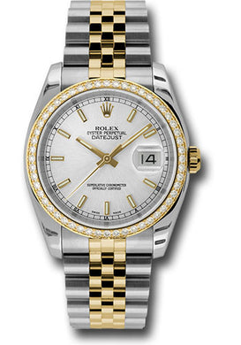 Rolex Steel and 18k YG Datejust- 36mm #116243