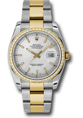 Rolex Steel and 18k YG Datejust- 36mm #116243
