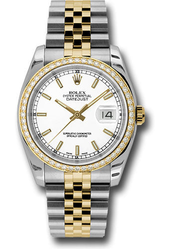 Rolex Steel and 18k YG Datejust- 36mm #116243