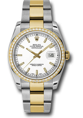 Rolex Steel and 18k YG Datejust- 36mm #116243