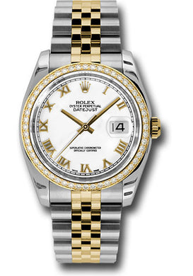 Rolex Steel and 18k YG Datejust- 36mm #116243