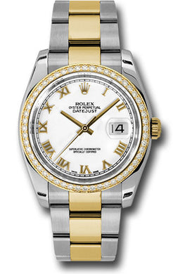 Rolex Steel and 18k YG Datejust- 36mm #116243