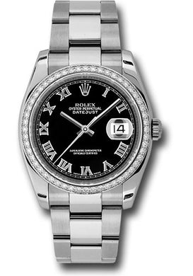 Rolex Steel Datejust- 36mm #116244