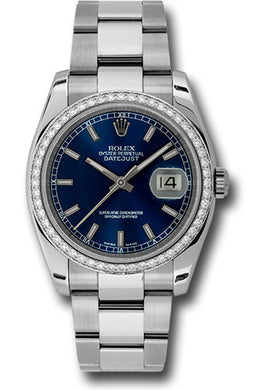 Rolex Steel Datejust- 36mm #116244