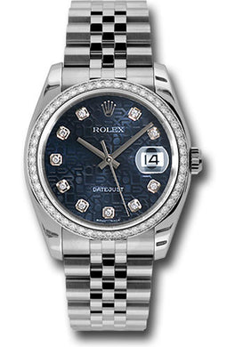 Rolex Steel Datejust- 36mm #116244