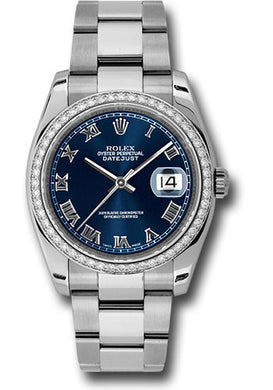Rolex Steel Datejust- 36mm #116244